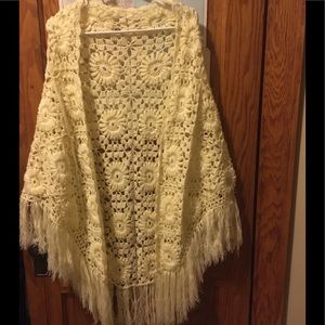Crochet shawl